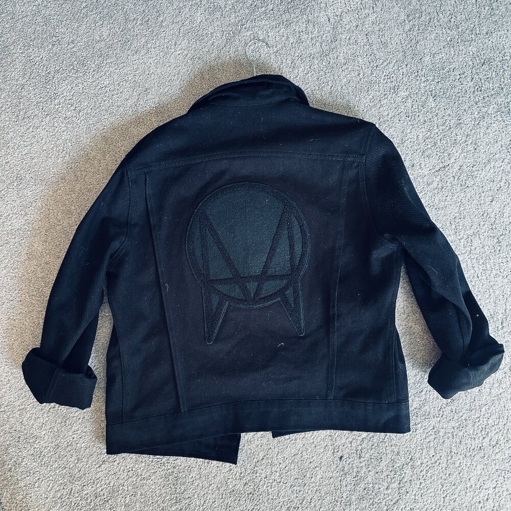 Owsla Black Logo Patch Denim Jacket - image 2